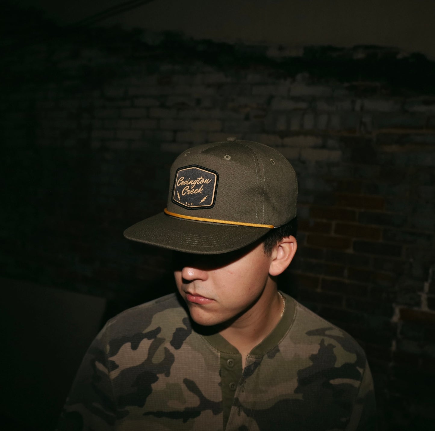 Olive Rope Snapback