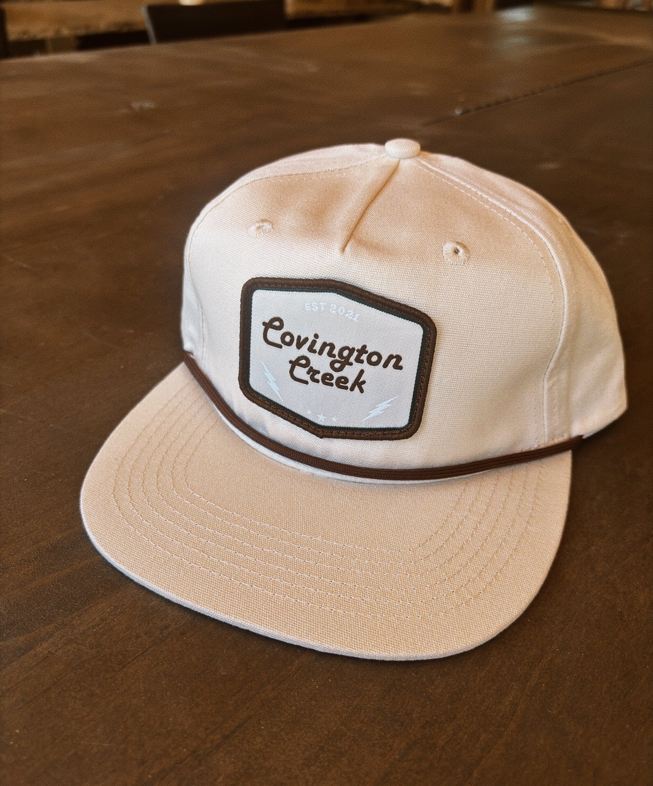 Cream Rope Snapback