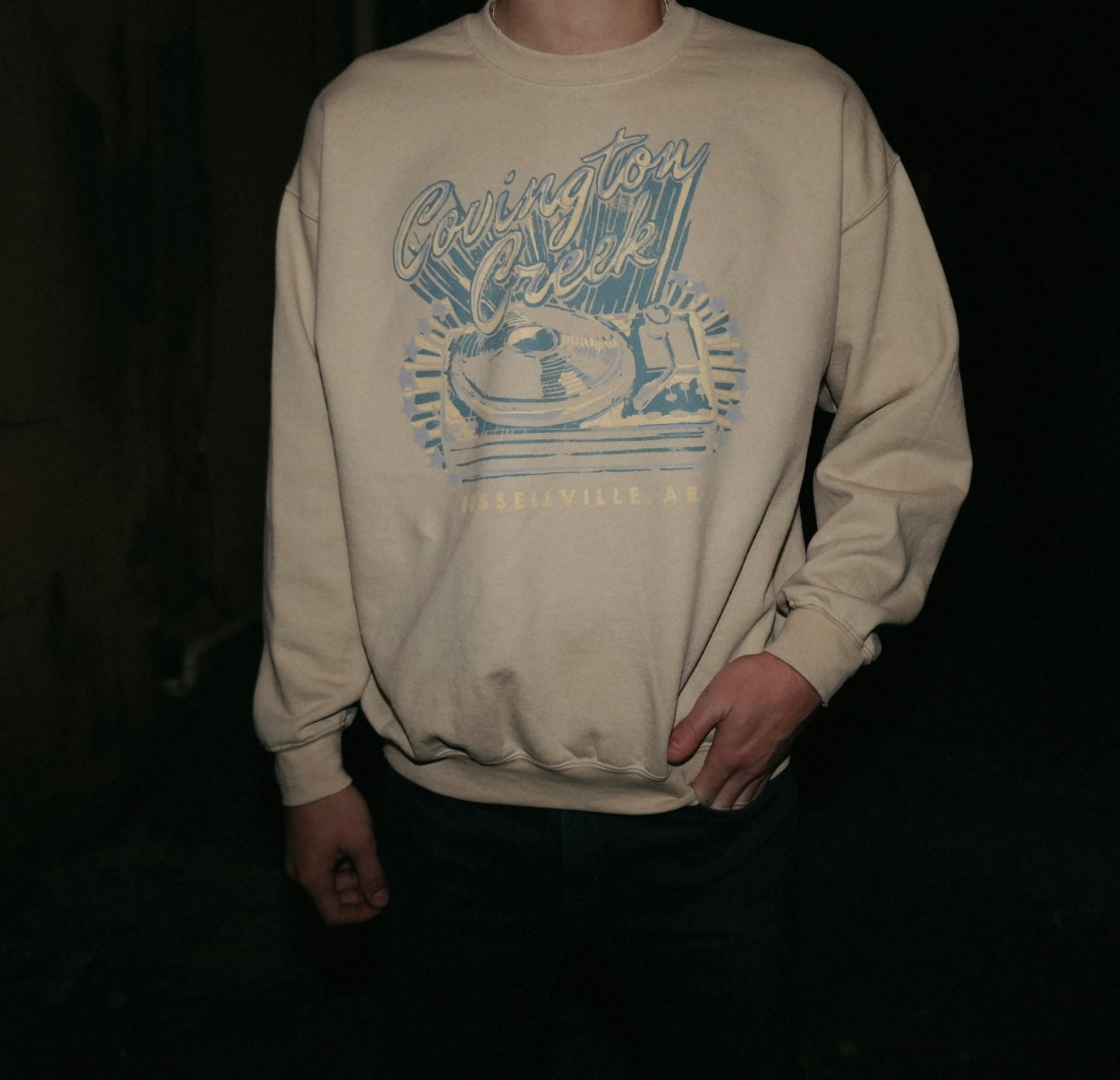 Distressed Crewneck